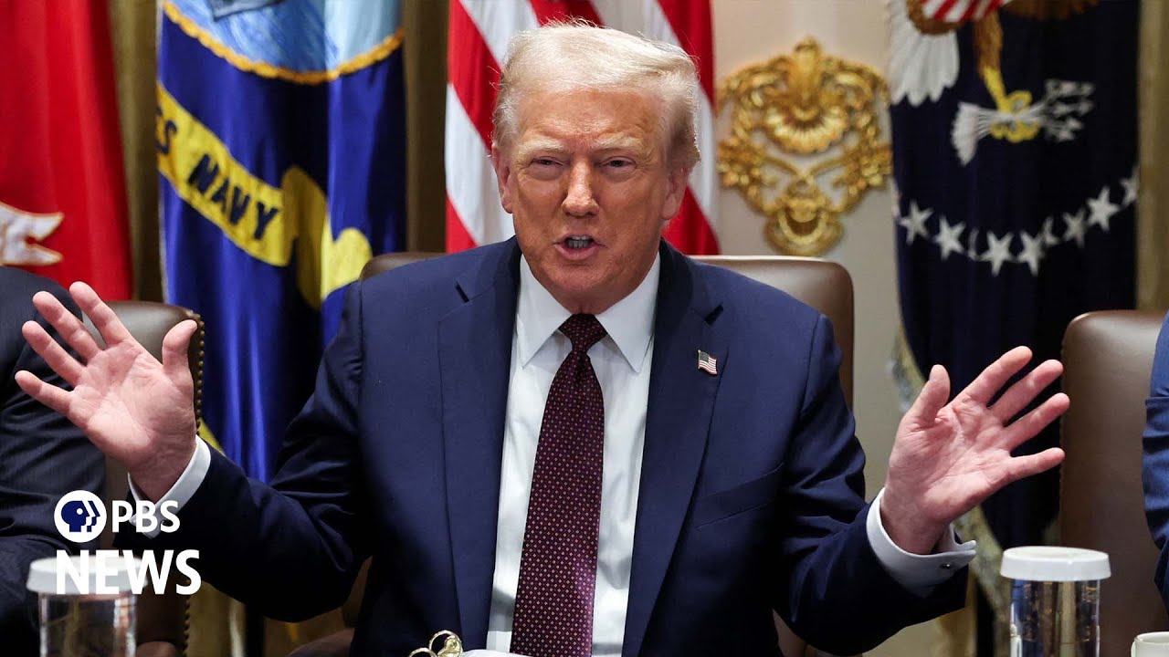 WATCH: Trump says 'we don't allow windmills' after cancelling nearly complete offshore wind project