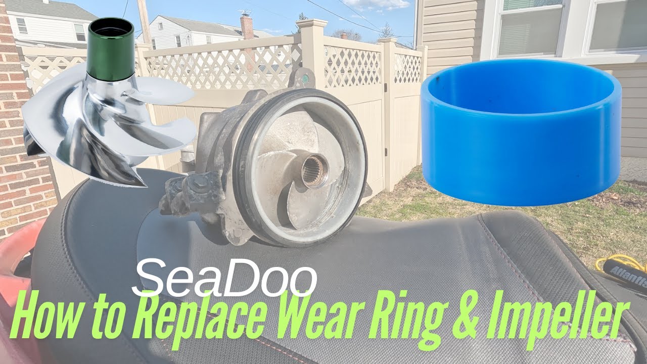 Замена компенсационного кольца и импеллера SeaDoo // Как сделать
