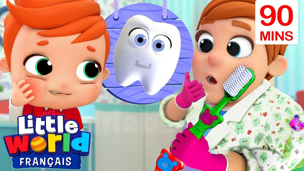 J'ai peur du dentiste | Comptines pour les tout-petits | Little World Français