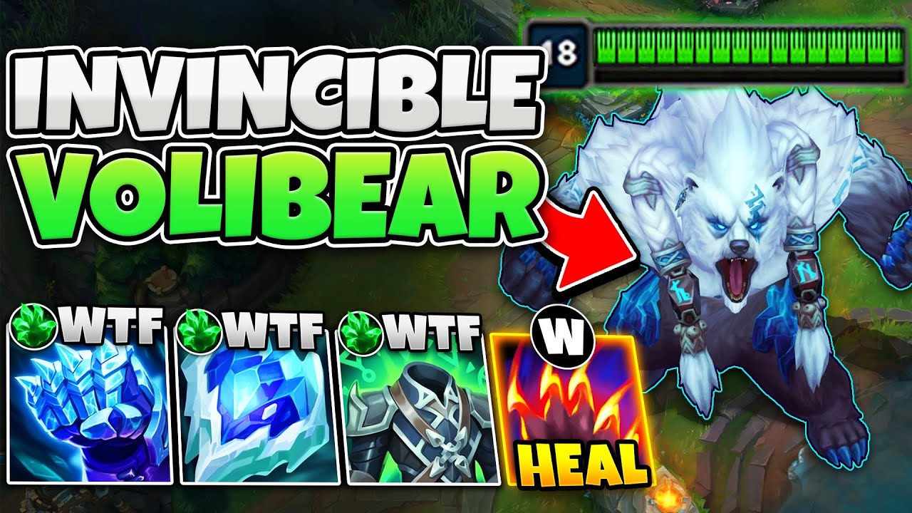 THE MOST UNFAIR VOLIBEAR BUILD IN LEAGUE OF LEGENDS! (LEGIT 1V5 THE ENEMY TEAM)