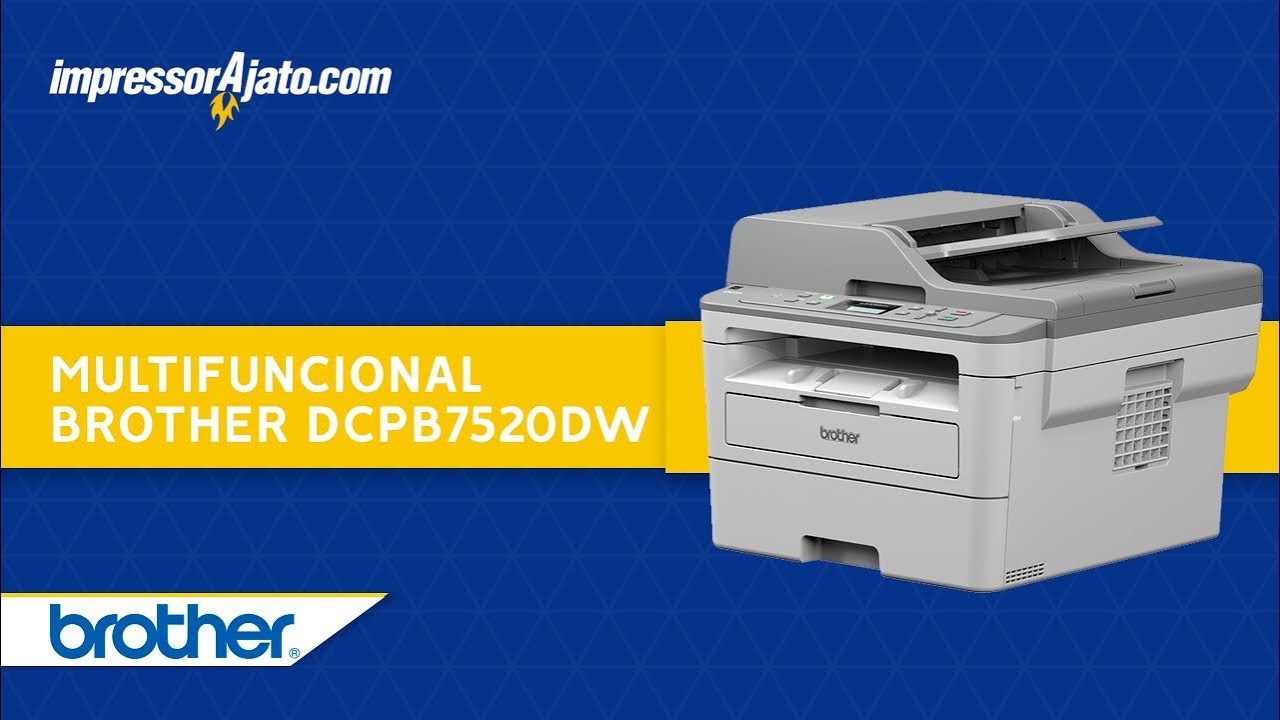 DEMONSTRAÇÃO | Multifuncionais Laser Mono Brother DCPB7520DW e DCP7535DW