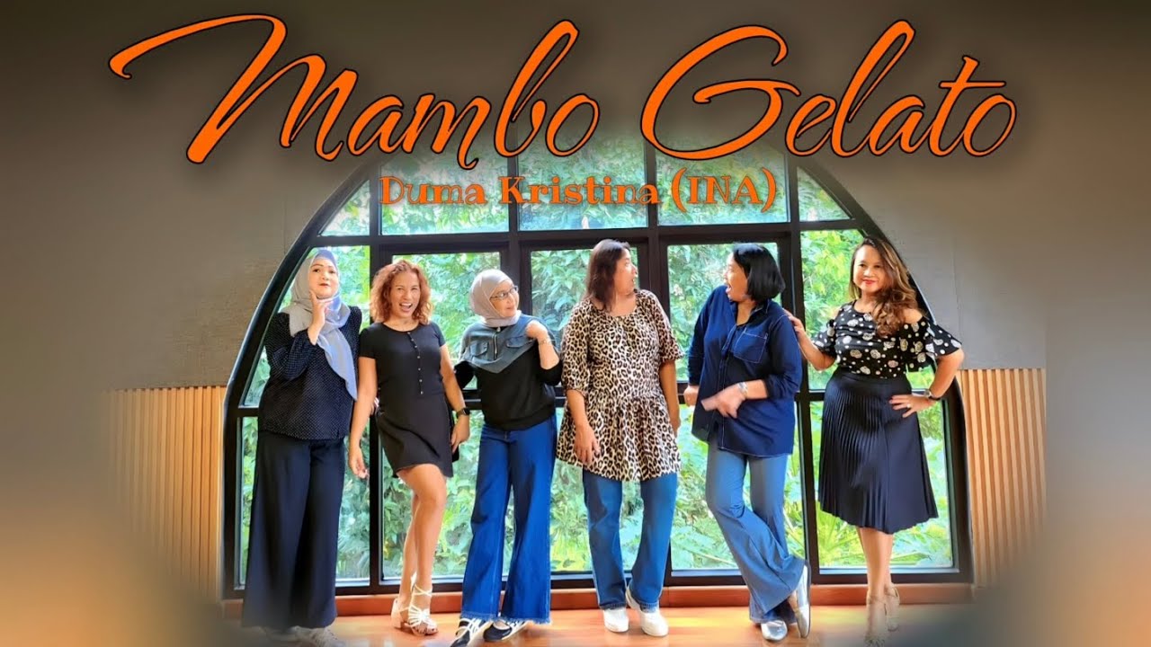 MAMBO GELATO - Line Dance ( Duma Kristina (INA) )