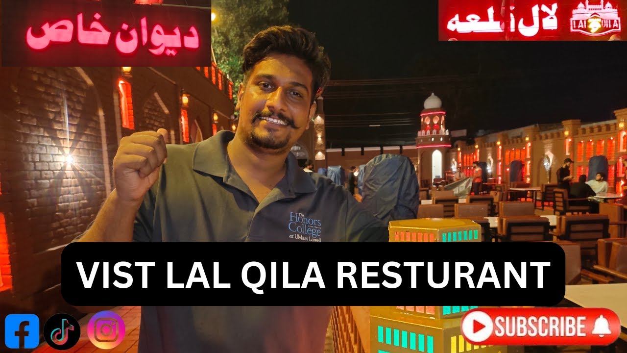 Exploring Lal Qila Restaurant | Authentic Mughlai Cuisine & Pakistani Dining Experience | #Qaribhai