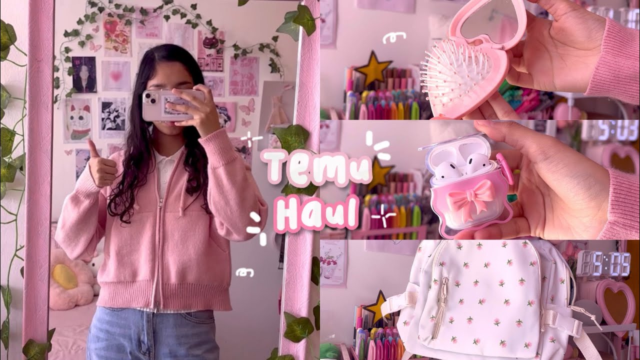🌷Temu Haul• ropa, accesorios, papelería, hogar y mucho más 🎀✨
