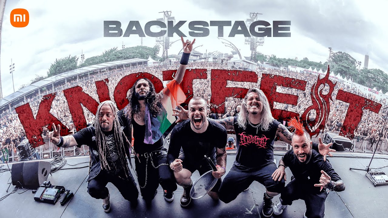 BACKSTAGE KNOTFEST BRASIL 2022 | Project46 x @Xiaomi.Brasil