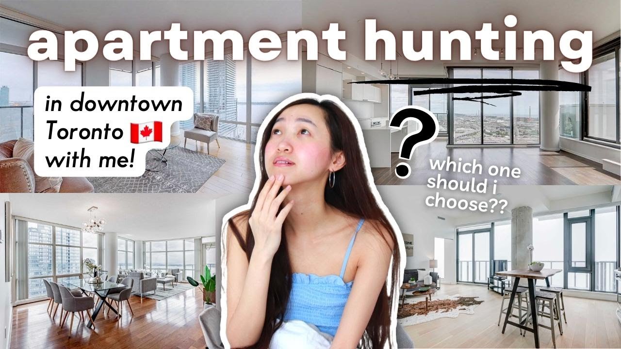 APARTMENT HUNTING WITH ME in downtown Toronto 2022 // Touring 9 BEAUTIFUL 2-bedroom condos!!