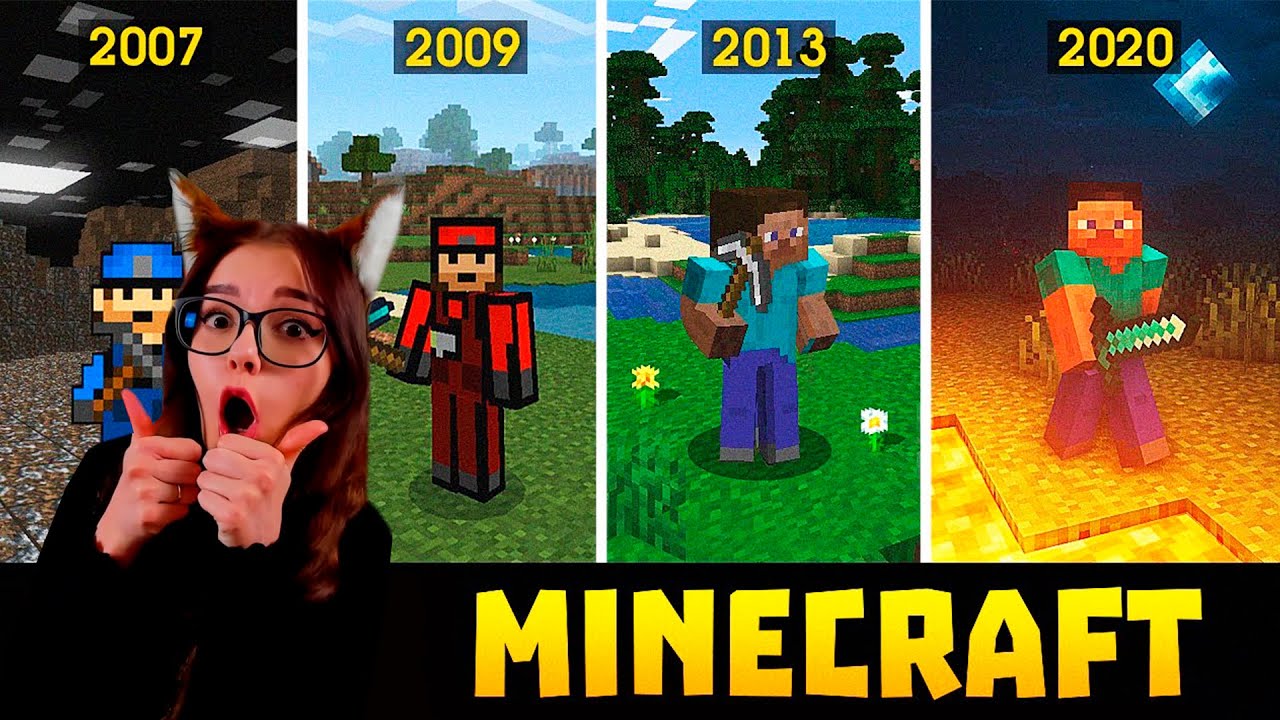 😱КАК Minecraft СТАЛ ИЗВЕСТНЫМ 2007-2020 , ТЫ ОФИГЕЕШЬ !!! РЕАКЦИЯ НА King Dm КИНГ ДМ