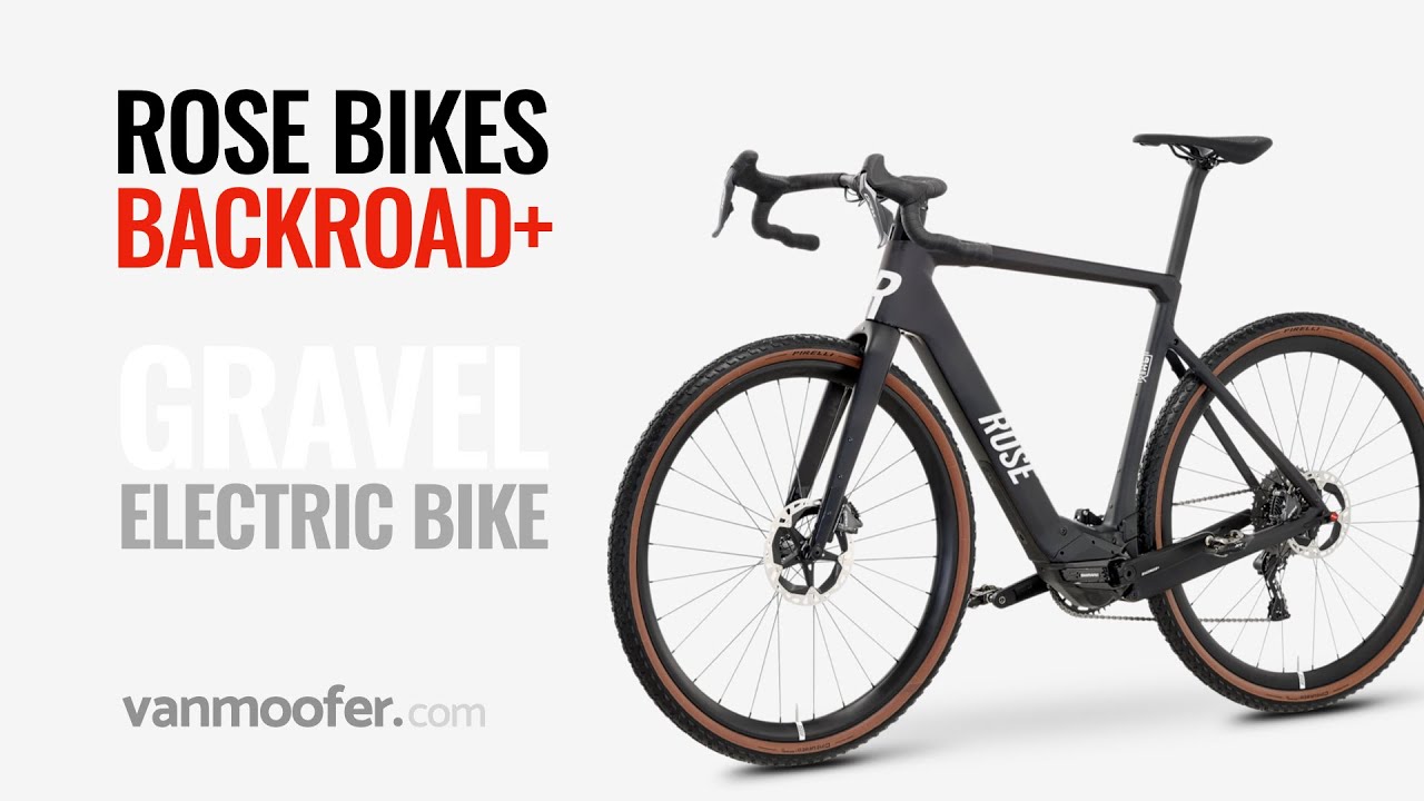ROSE Gravel E-Bike Backroad+ (Test Ride) - Bonus vs VanMoof S3 #gravelbike