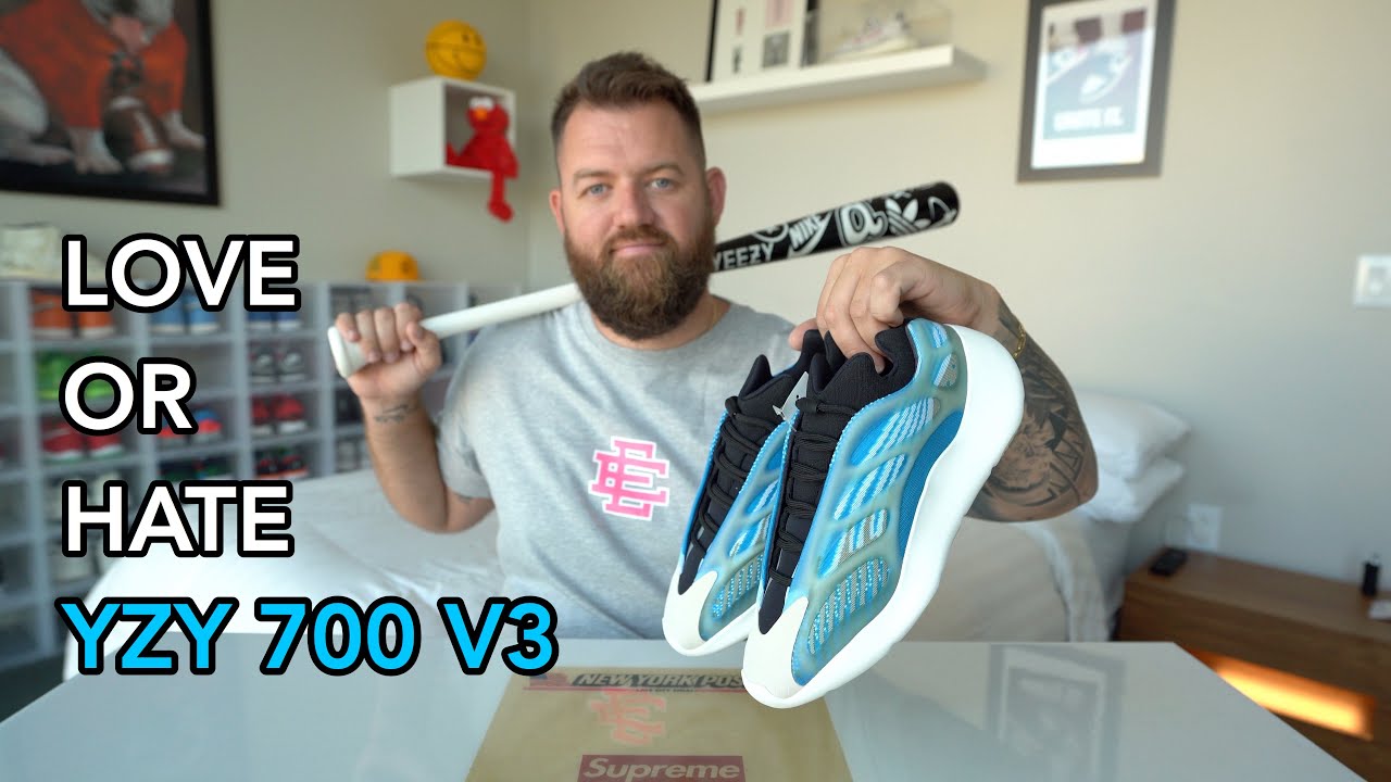 Моё мнение о кроссовках Yeezy 700 V3 ARZARETH (обзор на ногах)