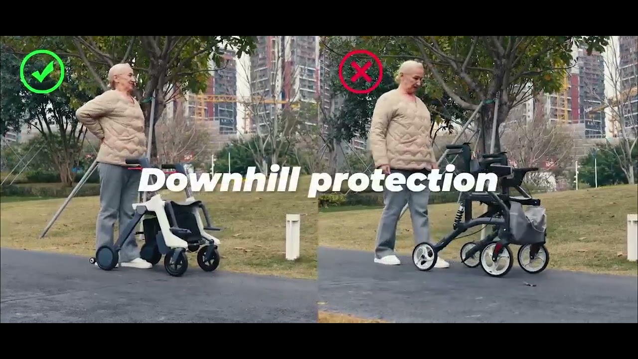 The world's first multifunctional mobility aid - Roamate
