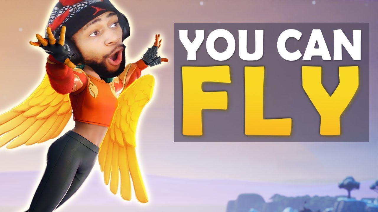 YOU CAN FLY IN FORTNITE!