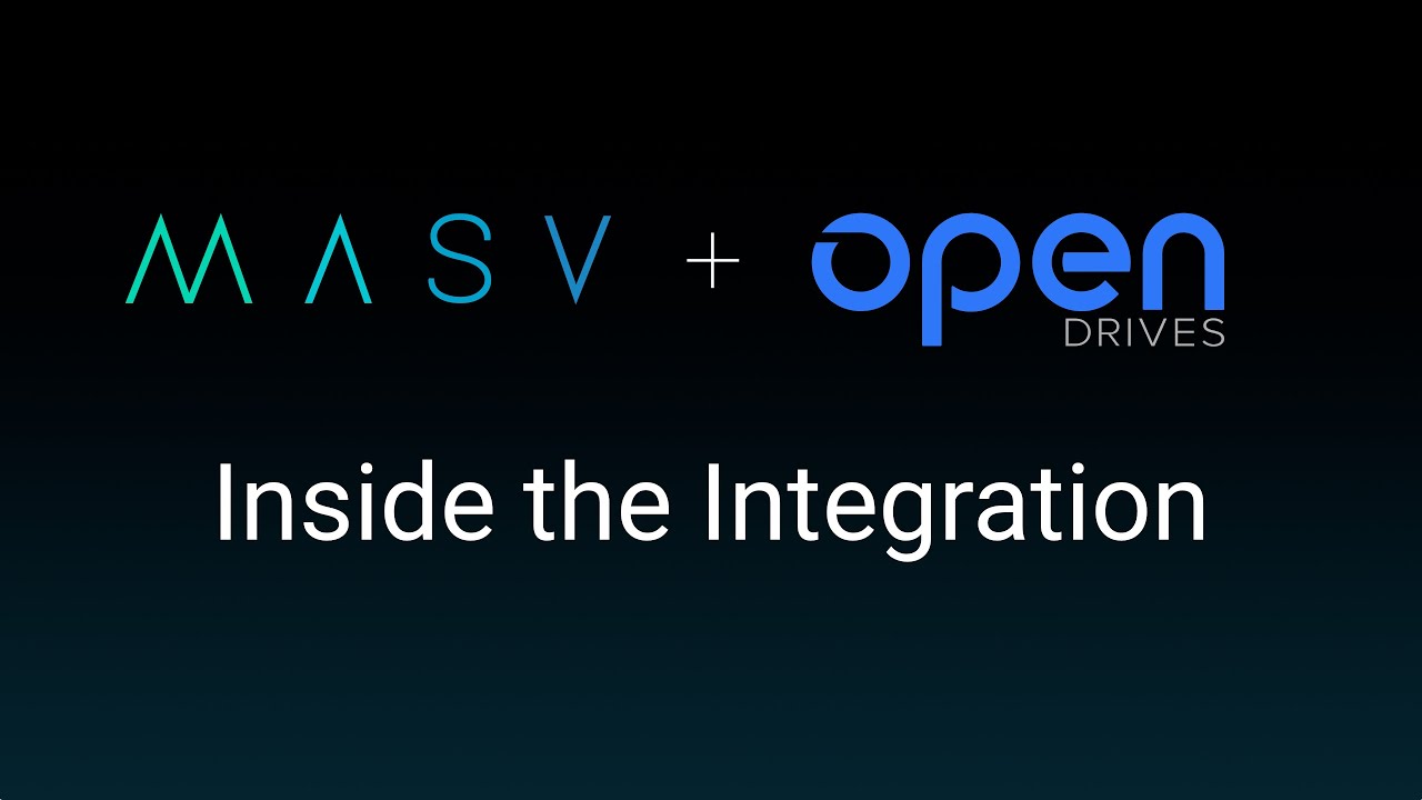 Inside the Integration: MASV + OpenDrives