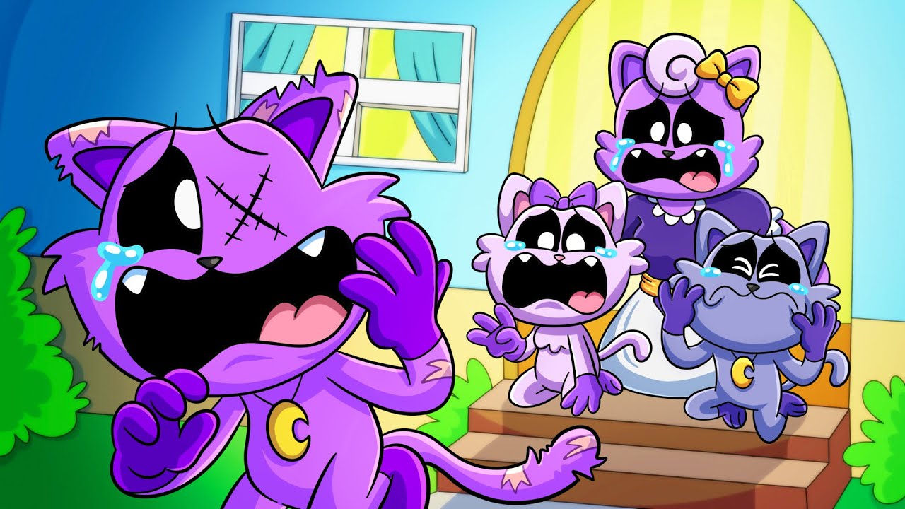 CATNAP: La Triste Historia! Poppy Playtime Animación