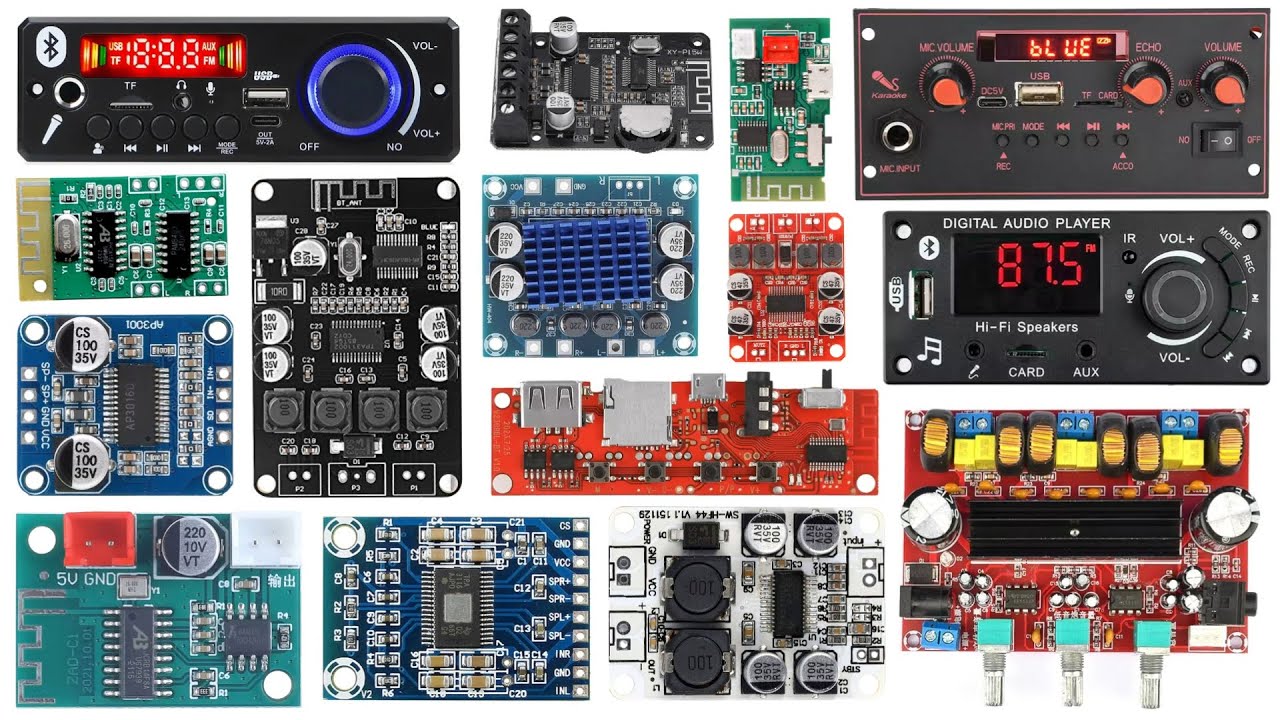 All Type 21 Amplifier Bluetooth BT Card & Module 💯 Full Information Details 2026🔥