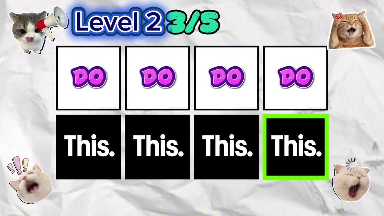 Say the Word On Beat | Level 1 - 3