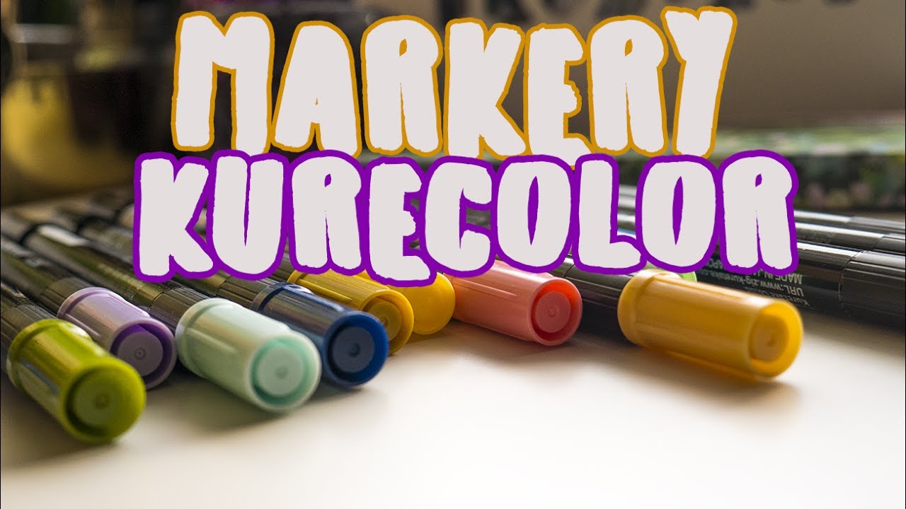 ✩ Markery KURECOLOR fine and brush for MANGA ✩