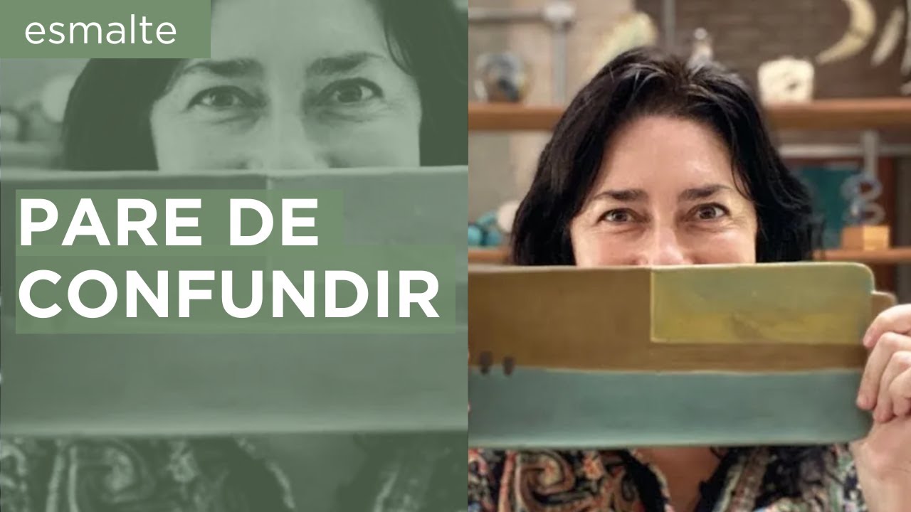 Transparente, opaco ou incolor? O erro comum no esmalte cerâmico