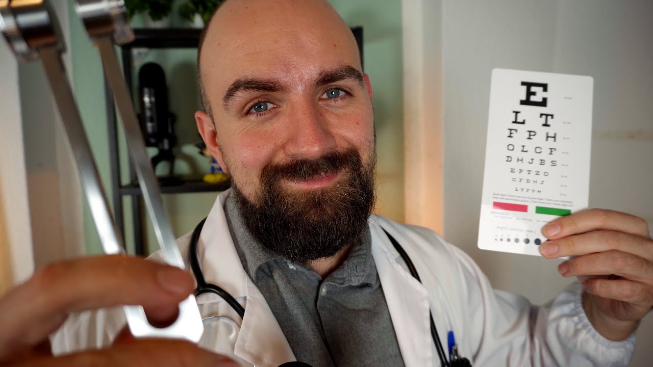 ASMR Doktor Gr&uuml;ndliche Untersuchung f&uuml;r 2026 🩺