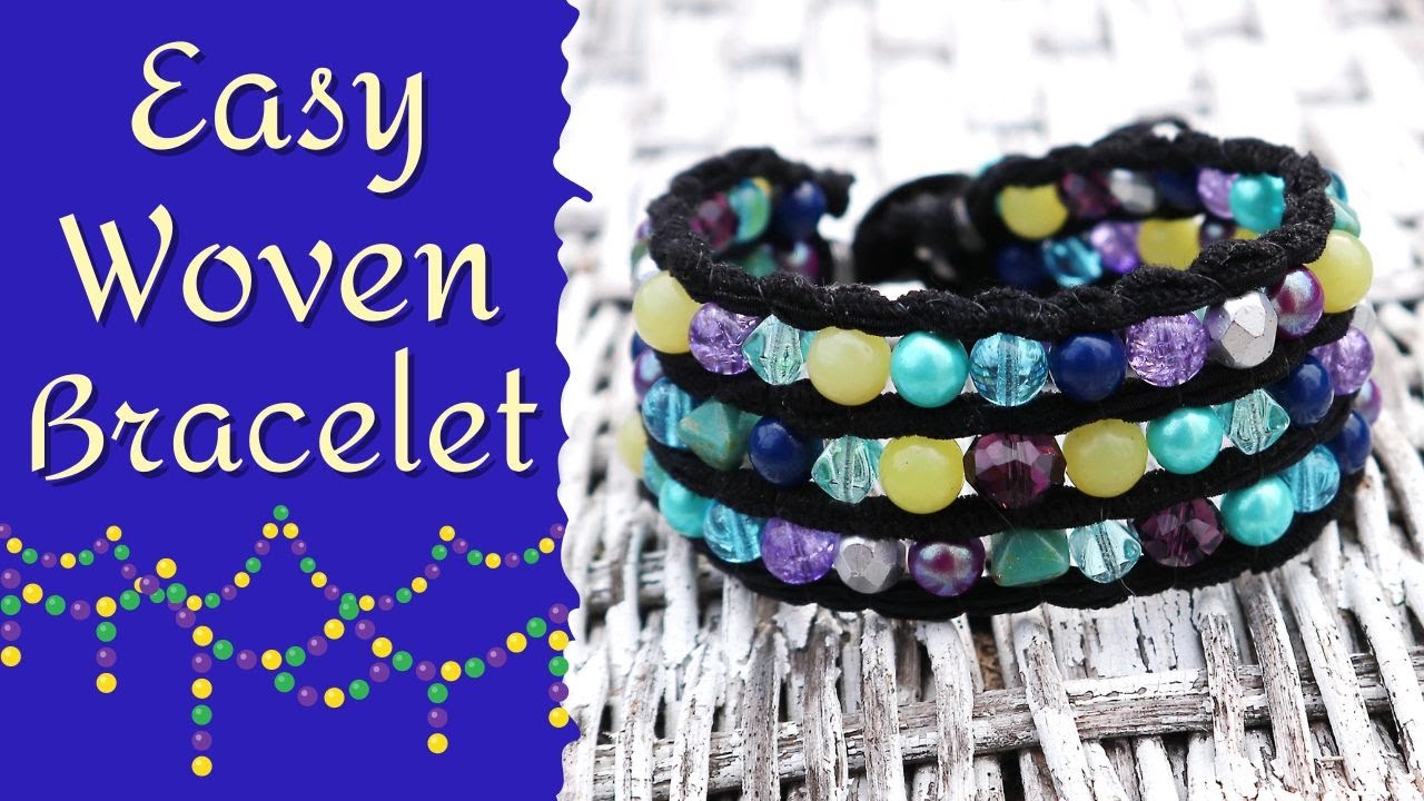 How to Make Sari Silk Jewelry | Beaded Silk Bracelet Making