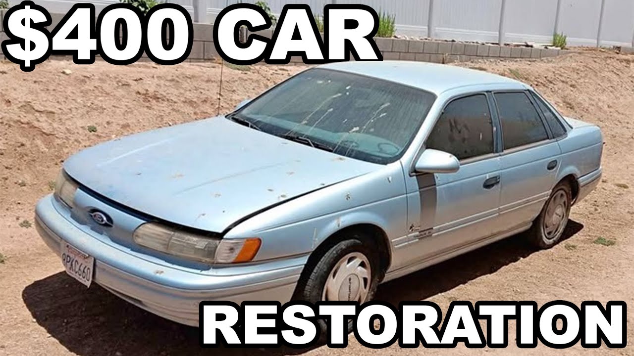 Turning a $400 Junkyard Car into a Daily Driver in 10 Minutes!