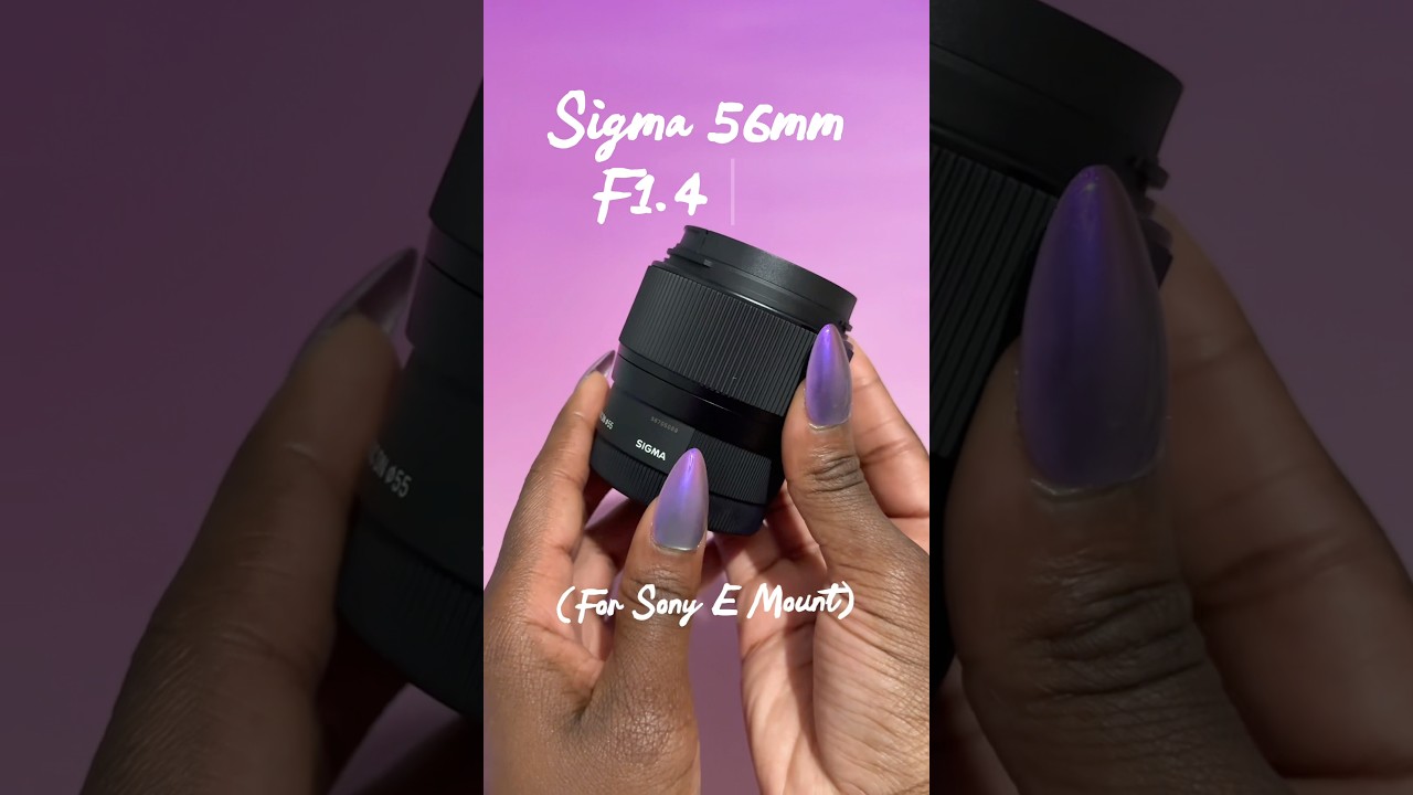 Sigma 56mm Lens 📸😍 #photography #contentcreator #sigmalens