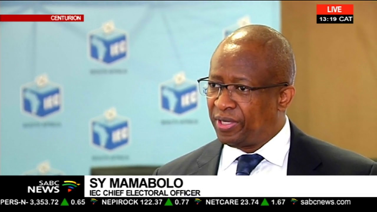 IEC's online reporting platform: Sy Mamabolo