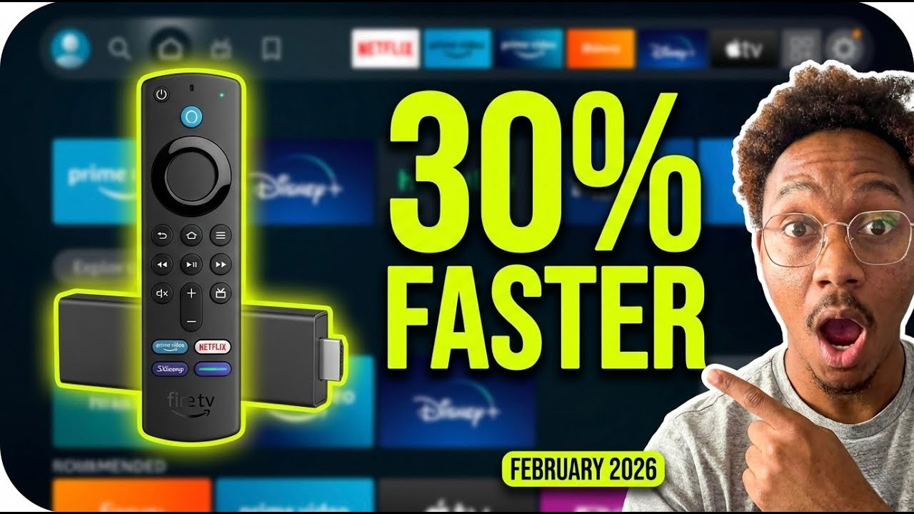 Fire Stick 2026: Огромное обновление, увеличивающее скорость на 30%, и новый пользовательский инт...