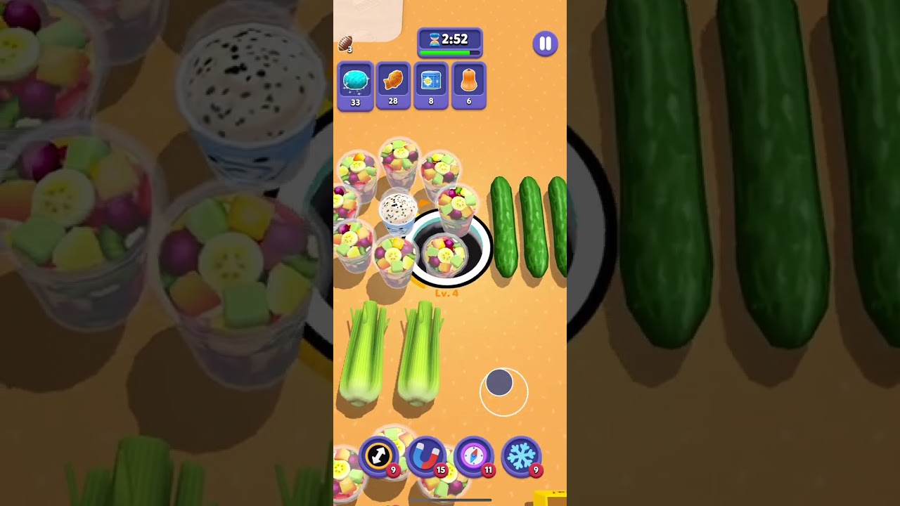 All in the hole fun and satisfying game level 121 to 130