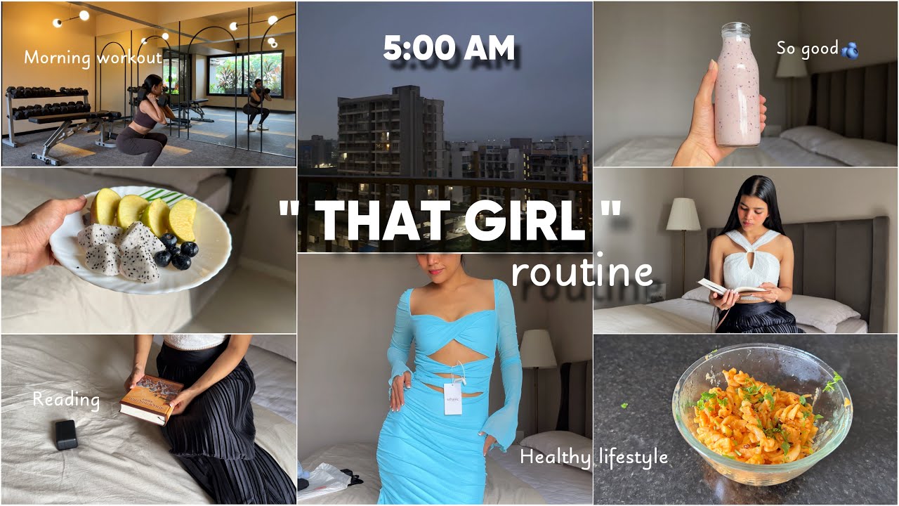 living like “THAT GIRL” for a day! *waking up at 5AM* | Mishti Pandey