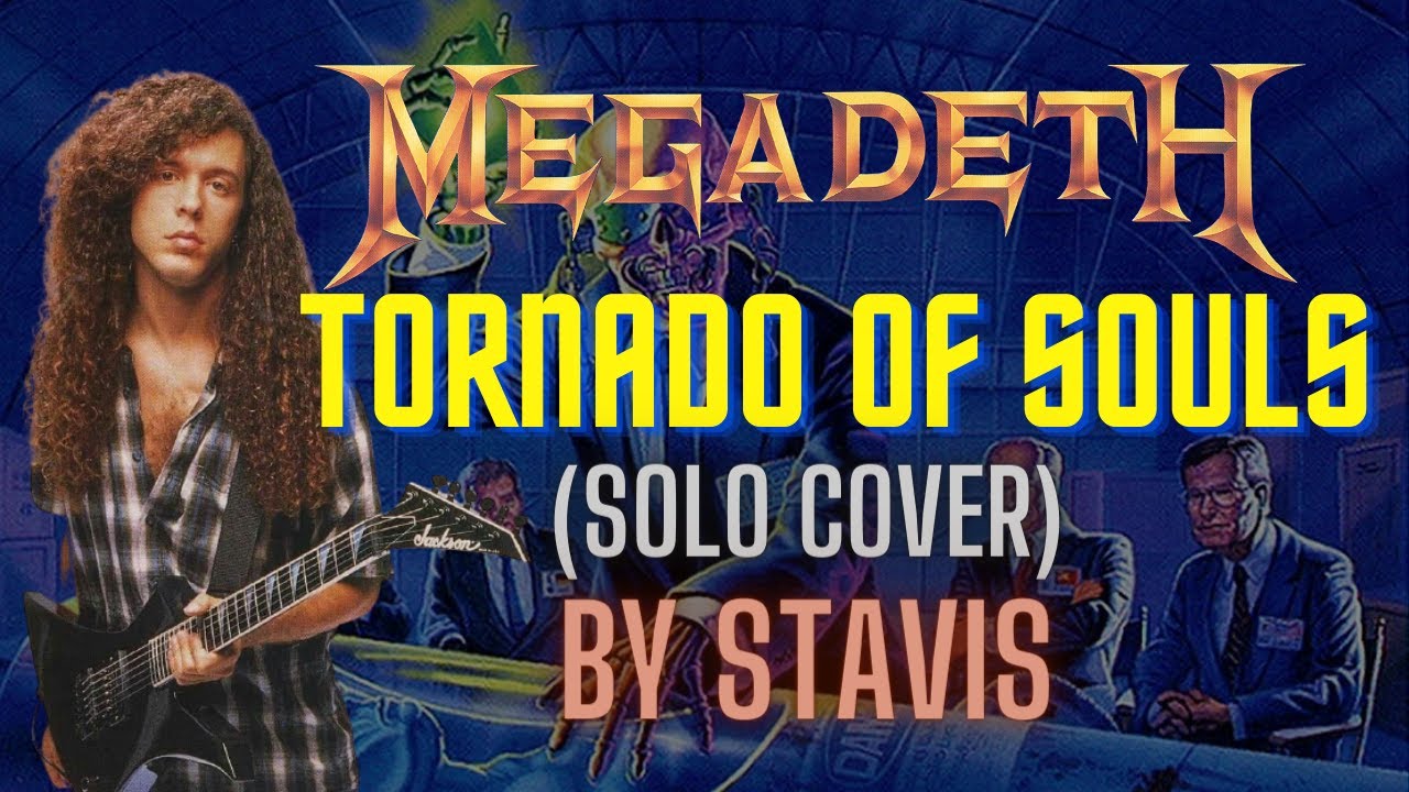 Megadeth - Tornado of Souls (solo cover) by Stavis #TornadoofSouls #MartyFriedman #solo