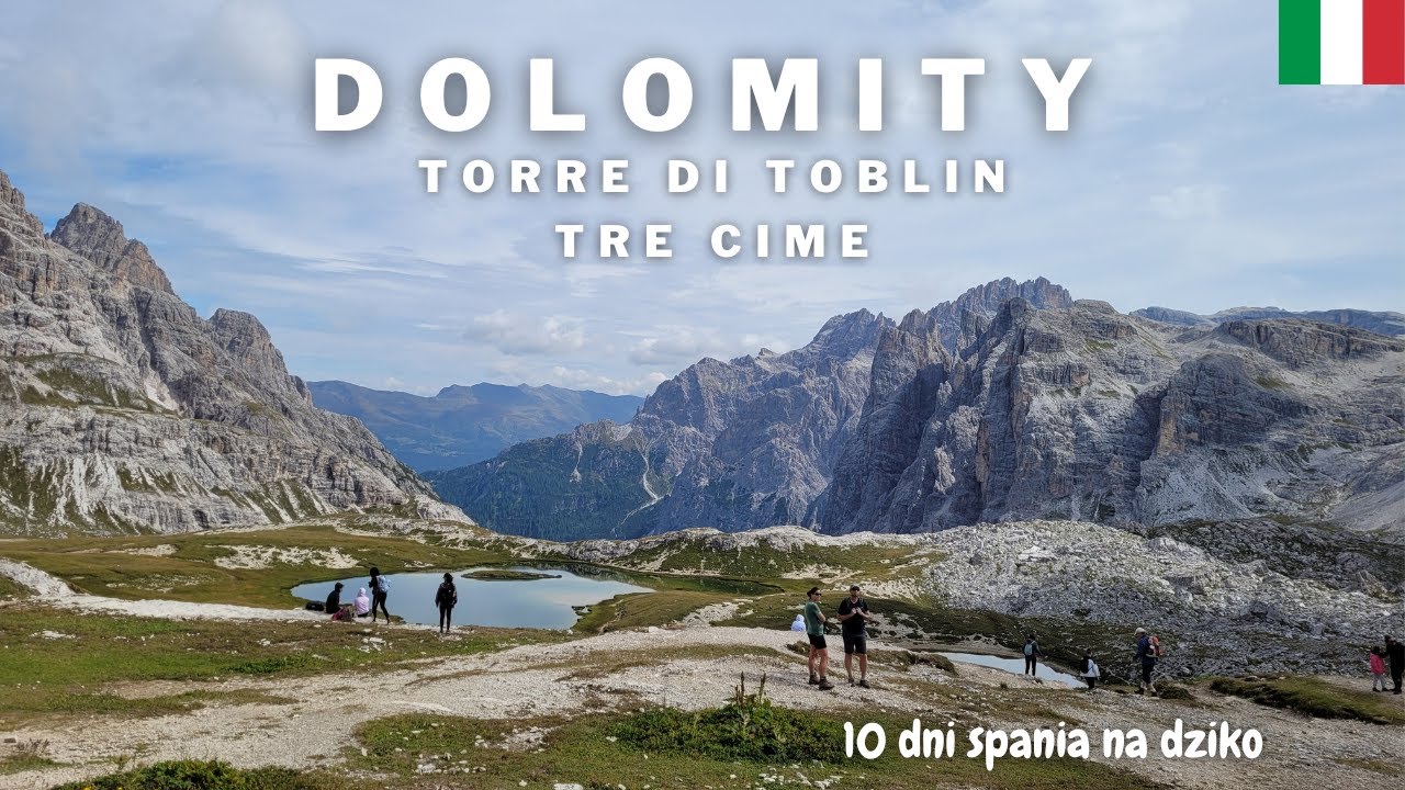 DOLOMITY 03- Tre Cime i via ferrata Torre di Toblin