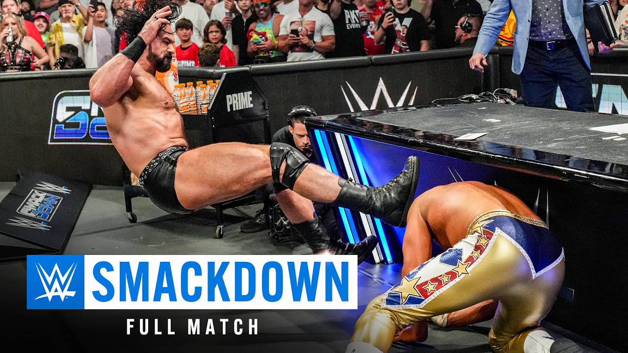 ПОЛНЫЙ МАТЧ: Коди Роудс и Джон Сина против Дрю Макинтайра и Логана Пола: SmackDown, 8 августа 202...