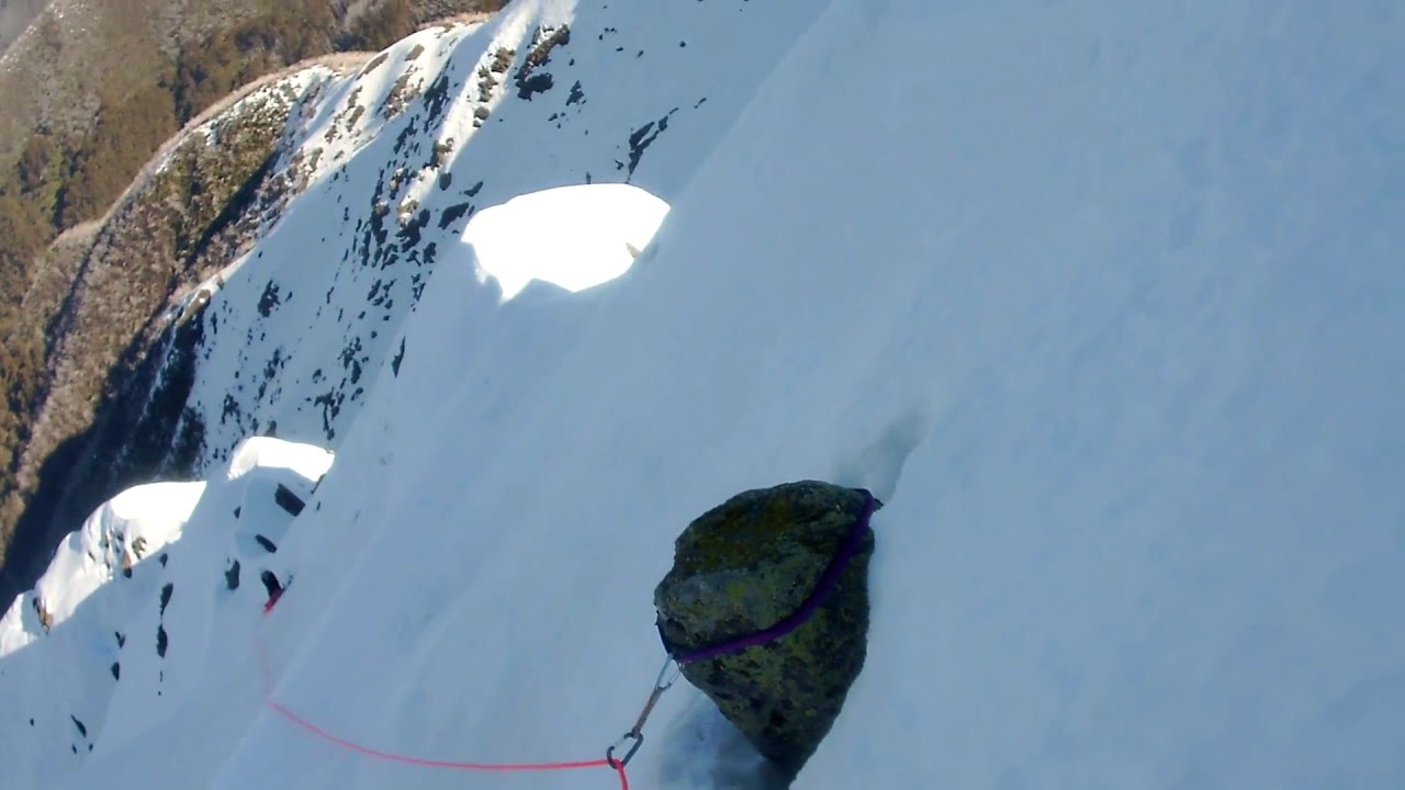 Climbing Mount Feathertop South Face Alpine Style