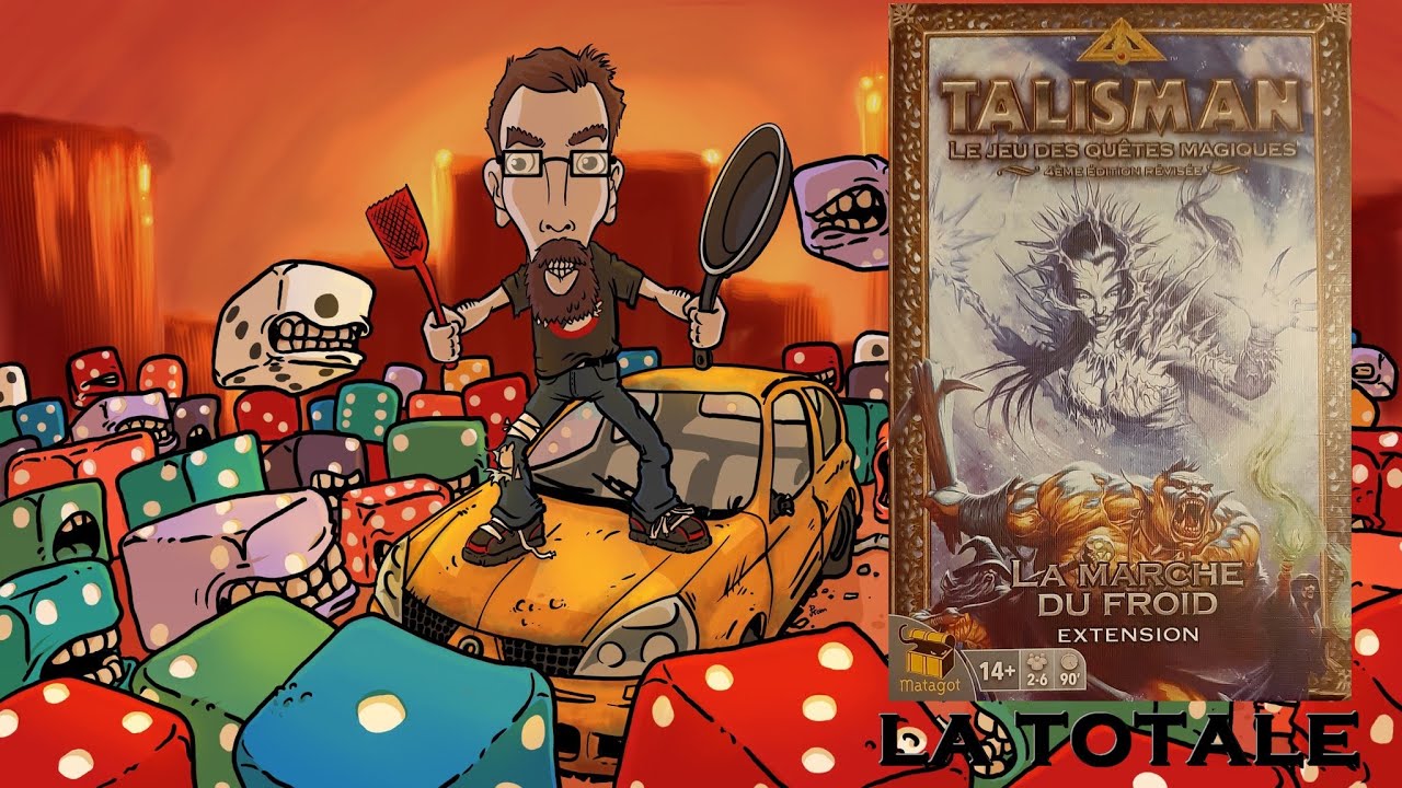 Talisman : la marche du froid (extension) : matériel + règles (boîte reçue)