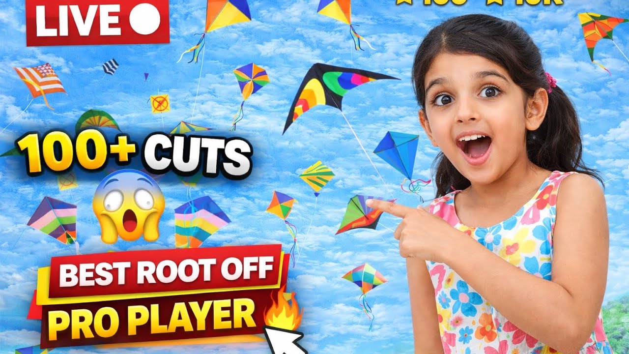 🪁 Live Chet Kite | Aaj Aasmaan Bhara Patang Se 🔥