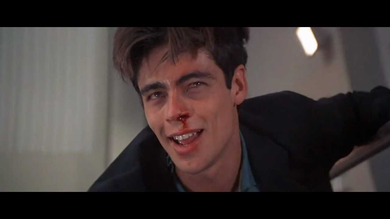 Young Benicio del Toro(License To Kill) The Most Sexy and Handsome actor on 80s
