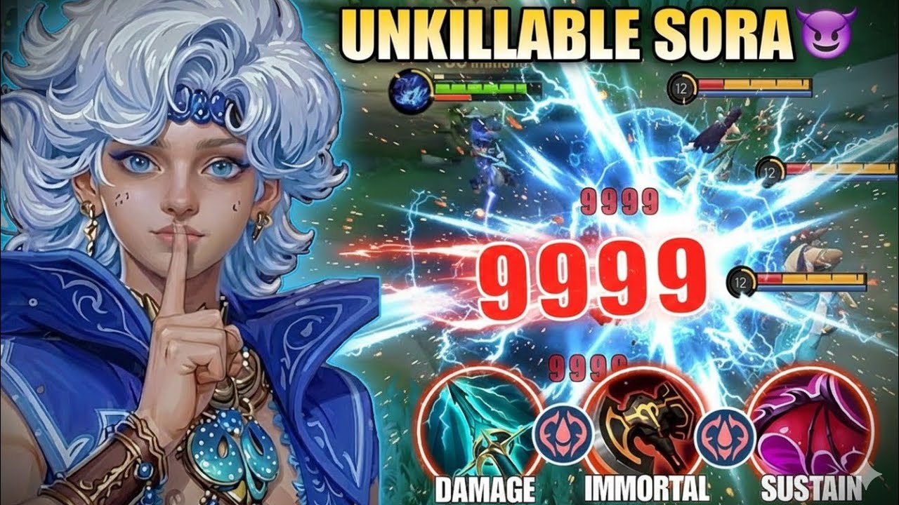 CAN’T DIE SORA 😈 | This Build Makes You UNKILLABLE in MLBB 2026