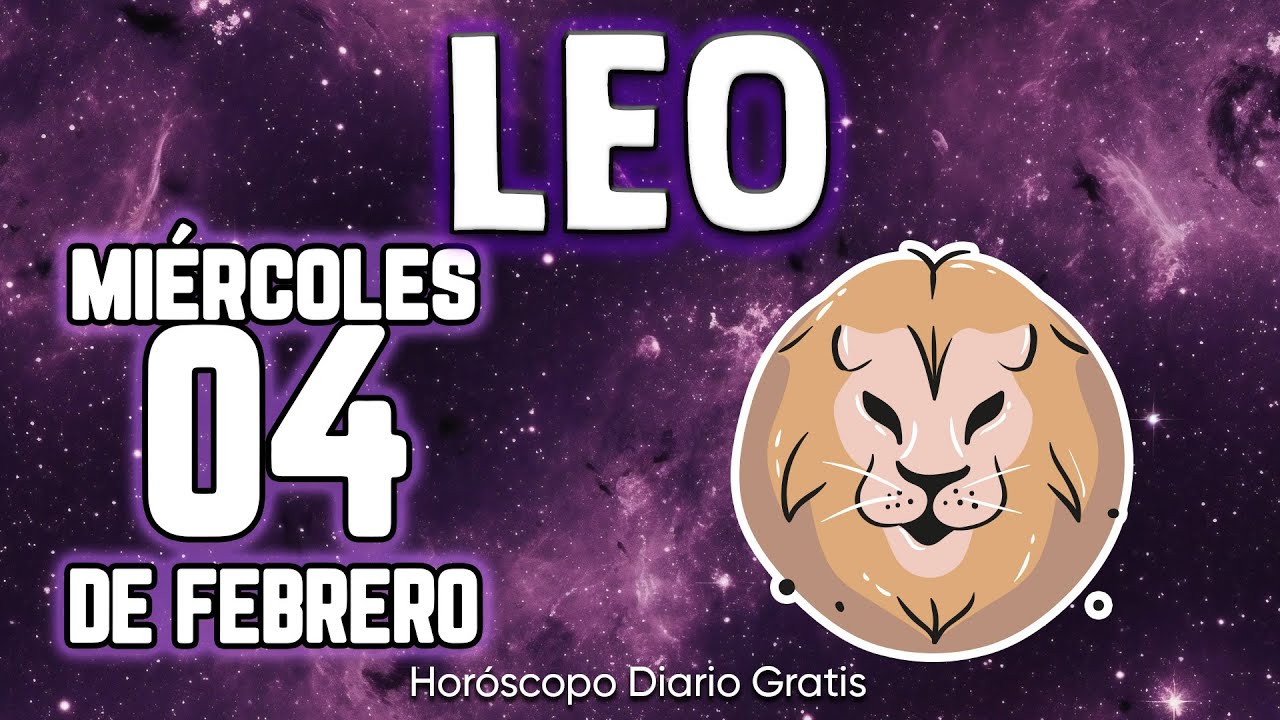 ADVERTENCIA🚫ESTA LECTURA TE ABRIRA LOS OJOS👀😱 leo ♌ Horóscopo diario 4 DE FEBRERO 2026 🔮 horóscopo