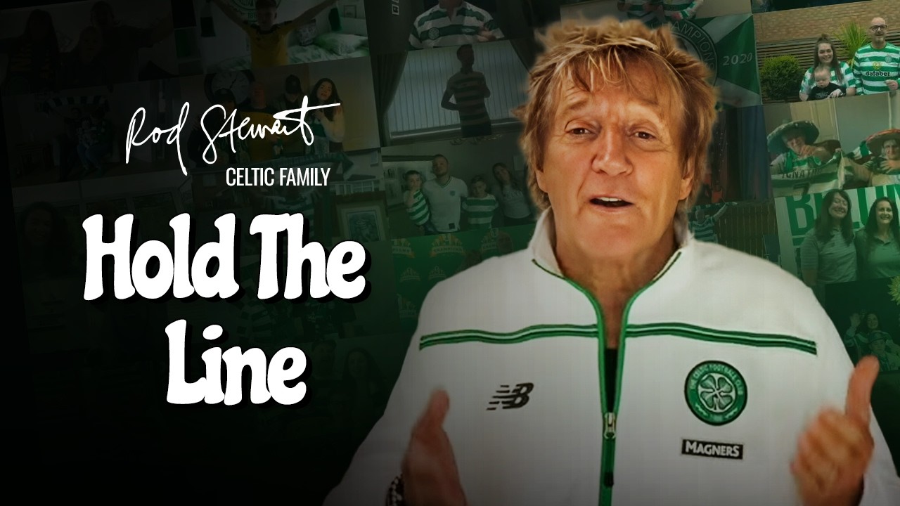 Rod Stewart - Hold The Line (Celtic Family Video)