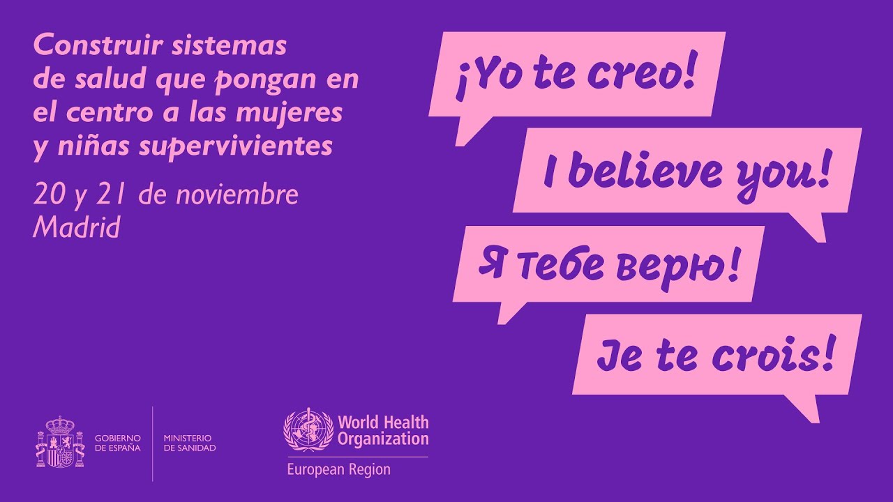 Yo te creo: Construir sistemas de salud que pongan en el centro a las mujeres y niñas supervivientes
