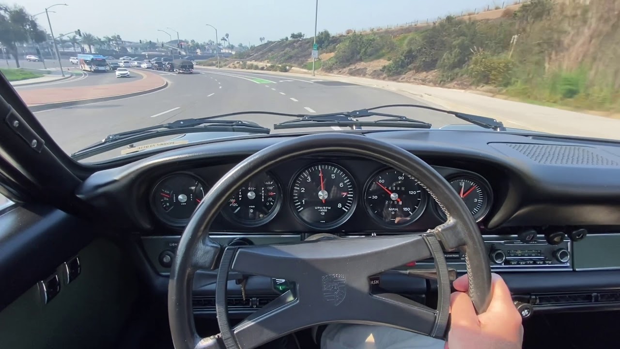 1973 Porsche 911E Coupe Slate Grey Video