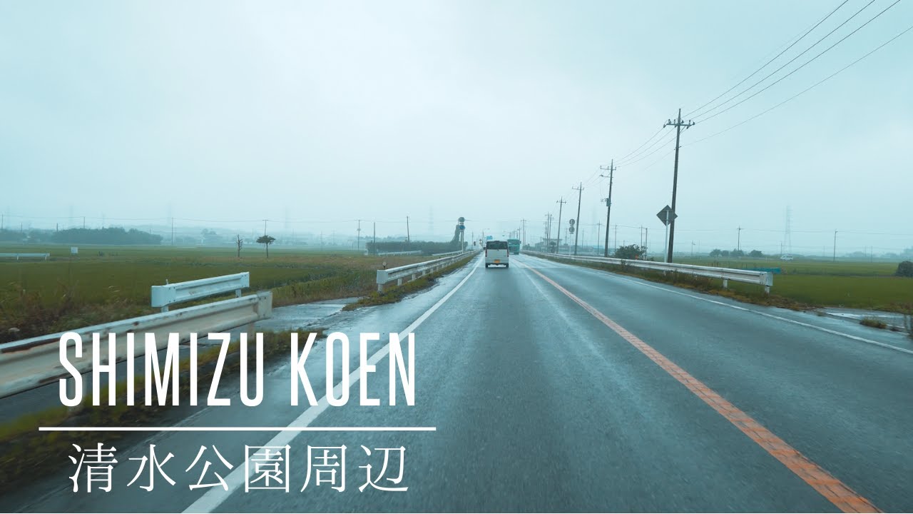 N-BOXで清水公園から流山 IC までドライブ。雨の運転【SONY α 6400】