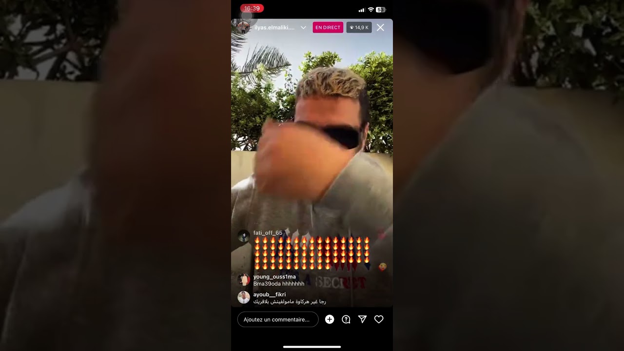 Ilyass El maliki vs Vodka Funky Live instagram