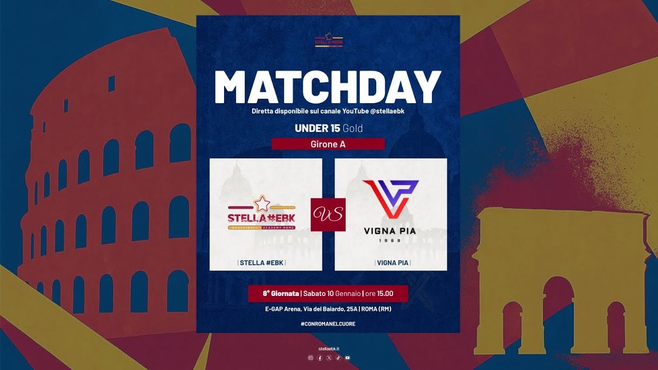 U15 Gold 25/26: Stella #EBK 🆚 Vigna Pia