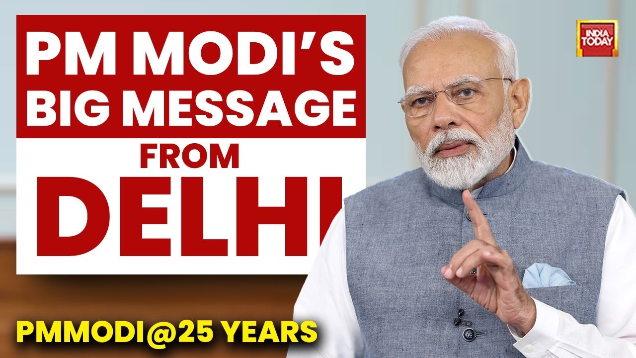PM Modi Completes 25 Years | Full Speech On India, Democracy & Viksit Bharat | India Today