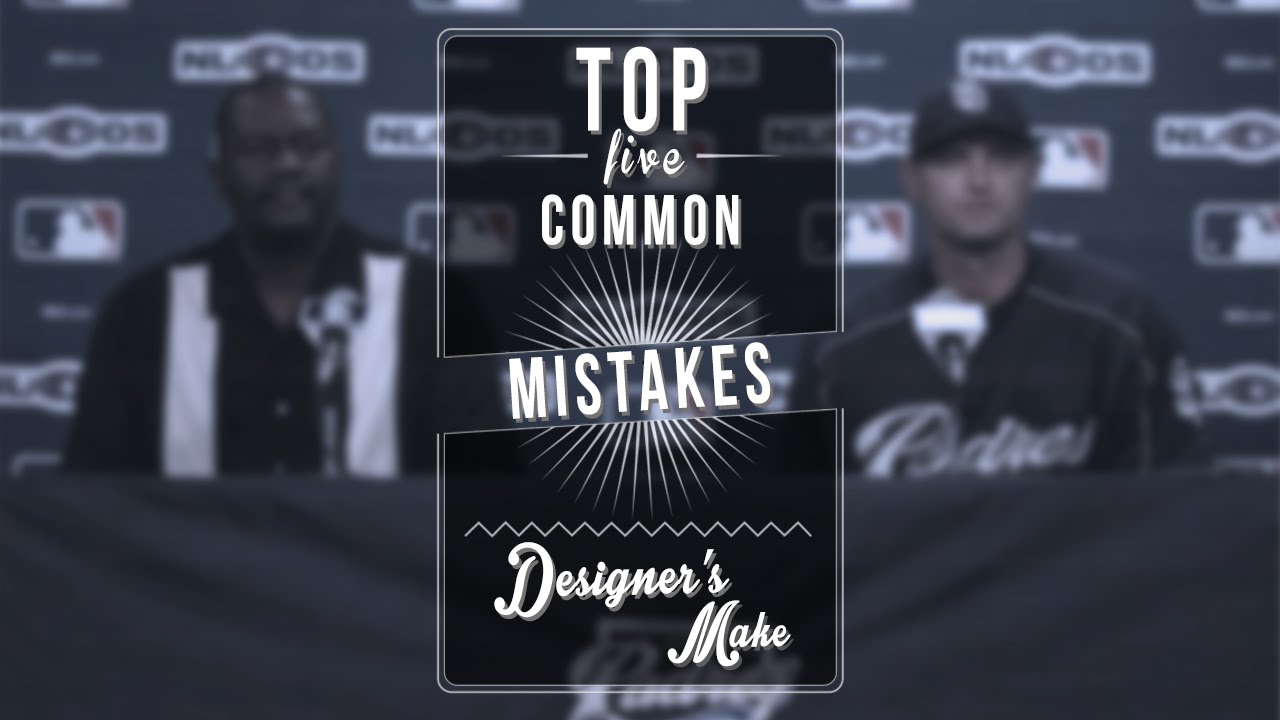 Step and Repeat Designs - The 5 most common mistakes designers make