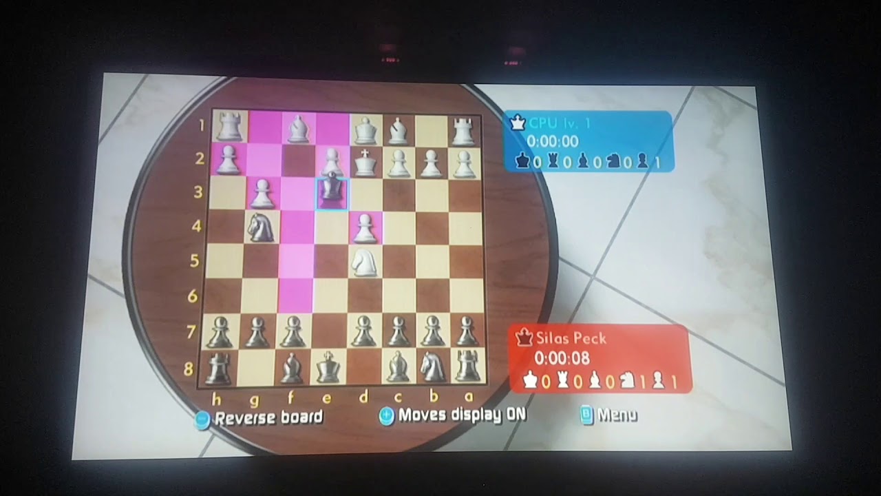 Wii Chess All Categories Black Speedrun - 1:39.044