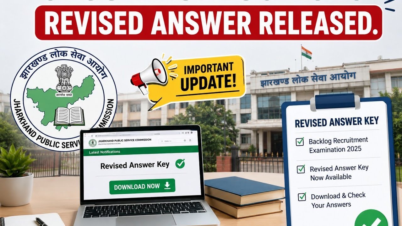 JPSC Backlog 2025 Revised Answer Key released
