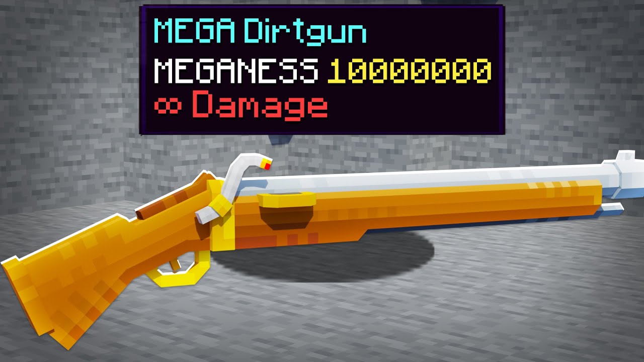 I Turned Minecraft Items Into WEAPONS to Beat the Ender Dragon