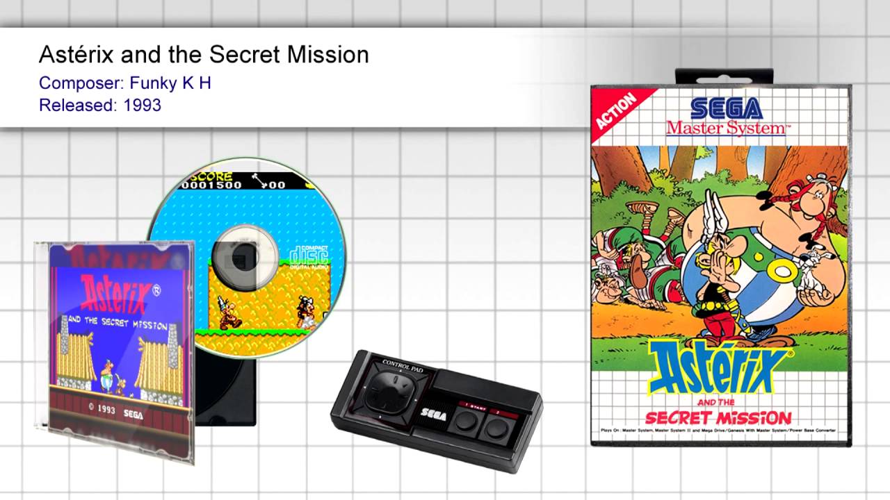 Astérix and the Secret Mission (Full OST) - SMS